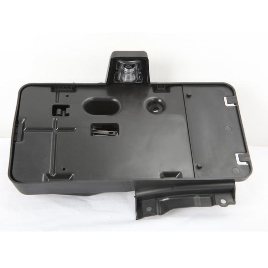 Car Tail Rear License Plate Frame Number Holder Mounting Bracket with Light for Jeep Wrangler JK 2007-2017, Rear License Plate Frame