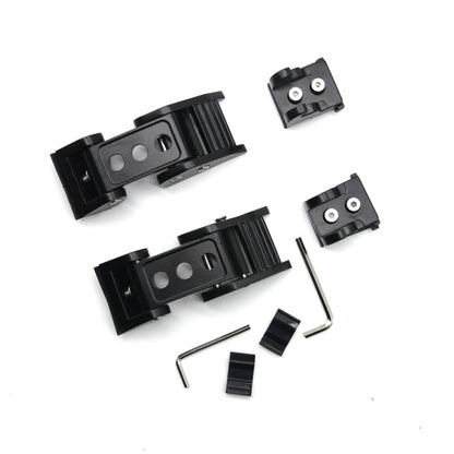 2 PCS Car Three Holes Hood Latch Locking Catch Buckle Engine Cover for Jeep Wrangler JK 2007-2017, Jeep Wrangler JK 2007-2017(Three Holes)