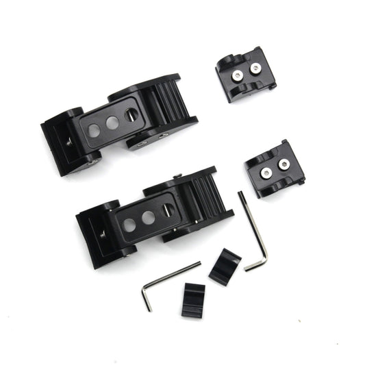 2 PCS Car Three Holes Hood Latch Locking Catch Buckle Engine Cover for Jeep Wrangler JK 2007-2017, Jeep Wrangler JK 2007-2017(Three Holes)
