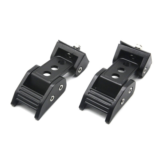 2 PCS Car Three Holes Hood Latch Locking Catch Buckle Engine Cover for Jeep Wrangler JK 2007-2017, Jeep Wrangler JK 2007-2017(Three Holes)