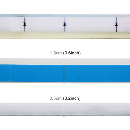 2 PCS 30cm DC12V 4.2W Ultra-thin Car Auto Double Colors Turn Lights / Running Lights, with LED SMD-2835 Lamp Beads (Turn Lights: Yellow Light; Running Lights: White Light), Turn Lights: Yellow Light; Running Lights: White Light