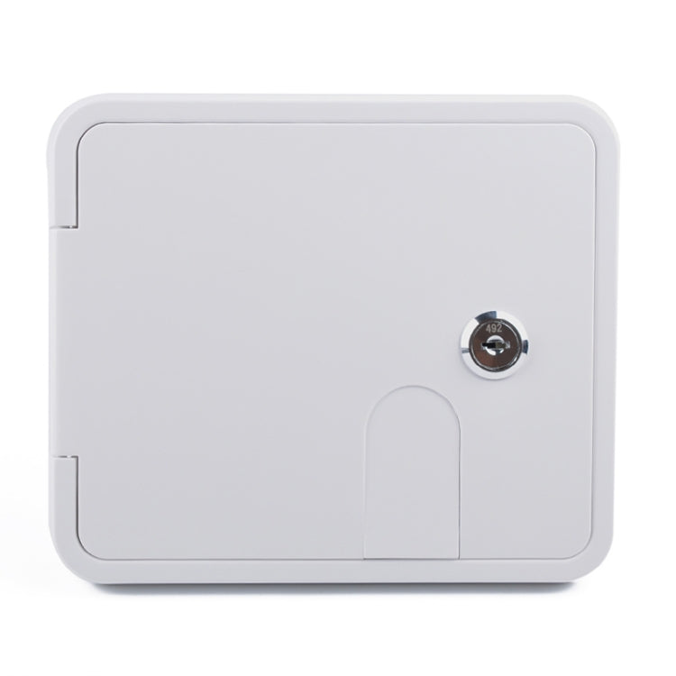 White Water Inlet Integrated Fill Dish Hatch Lock for RV Trailer Camper, A1063