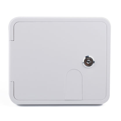 White Water Inlet Integrated Fill Dish Hatch Lock for RV Trailer Camper, A1063