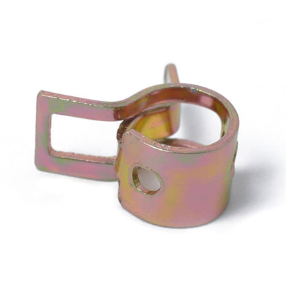 10 PCS 10mm Car Spring Clip Fuel Line Hose Clip Water Pipe Air Tube Clamp Fastener, 10 PCS 10mm