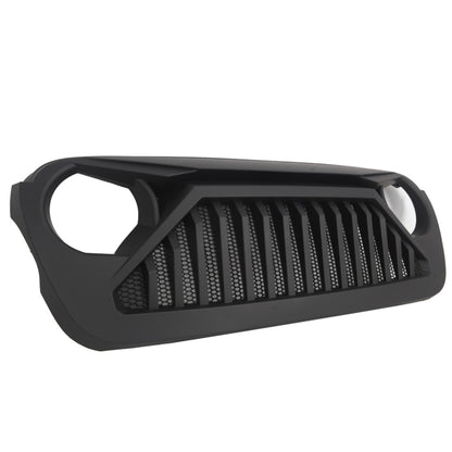 Car Front Racing Front Grille Grid Insect Net for Jeep Wrangler JL 2018, Jeep Wrangler JL 2018
