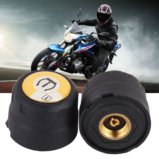 Système de surveillance de la pression des pneus Bluetooth pour moto (TPMS) avec détection via application mobile et 2 capteurs externes, TPMS