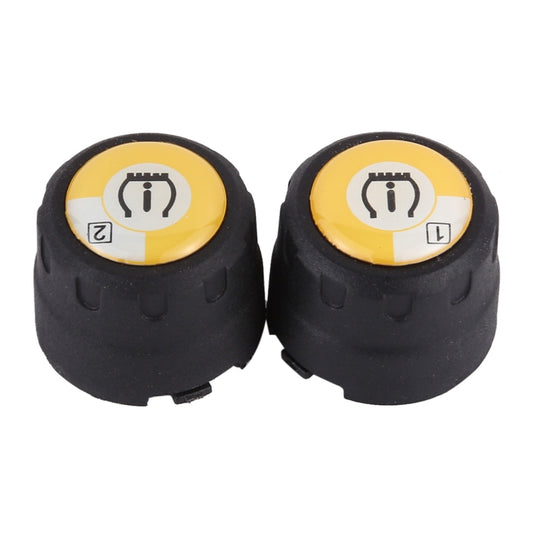 Système de surveillance de la pression des pneus Bluetooth pour moto (TPMS) avec détection via application mobile et 2 capteurs externes, TPMS