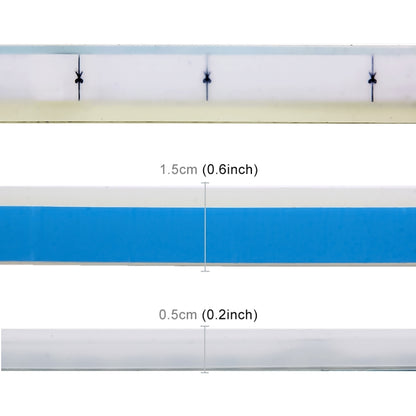 2 PCS 45cm DC12V 5W Ultra-thin Waterproof Car Auto Double Colors Turn Lights / Running Lights SMD-2835 LED Bulbs (Turn Lights: Yellow Light; Running Lights: Blue Light), 45cm Turn Lights: Yellow Light; Running Lights: White Light�����������������������...
