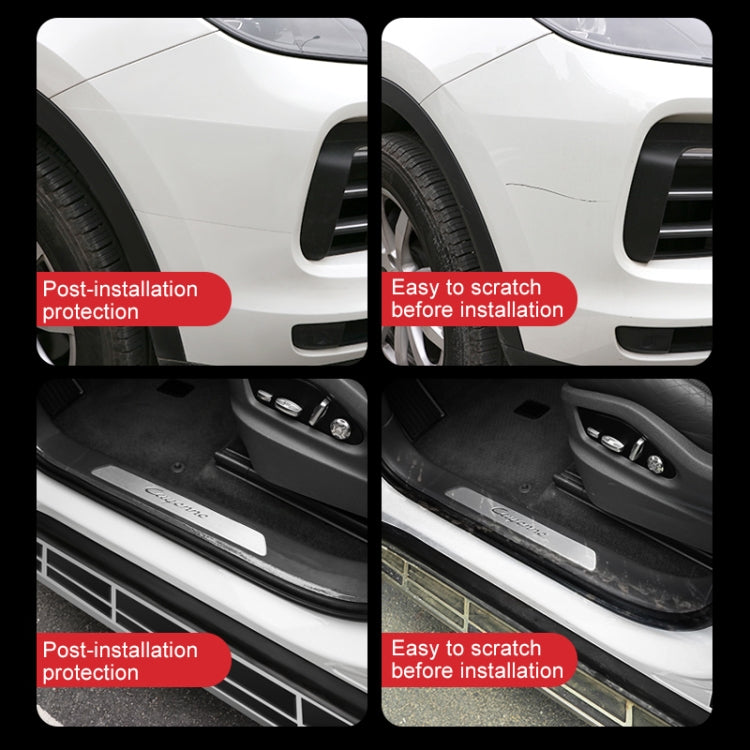 Universal Car Door Invisible Anti-collision Strip Protection Guards Trims Stickers Tape, Size: 3cm x 10m, Size: 3cm x 10m