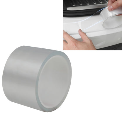 Universal Car Door Invisible Anti-collision Strip Protection Guards Trims Stickers Tape, Size: 7cm x 5m, Size: 7cm x 5m