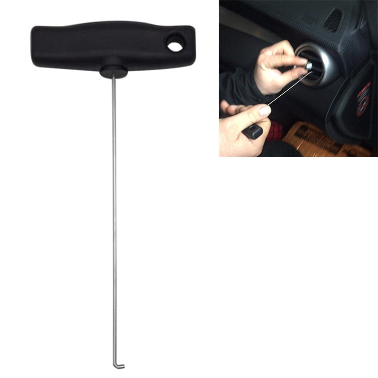 Outil de démontage de tableau de bord de voiture de 20 cm, boîte de rangement d'outils de démontage automatique, crochet de retrait de sortie d'air pour Mercedes-Benz 140589023300 / Audi T40207, pour Mercedes-Benz / Audi