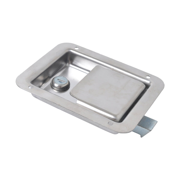 Stainless Steel Tool Box Lock Paddle Latch & Keys for Trailer / Yacht / Truck, A1217