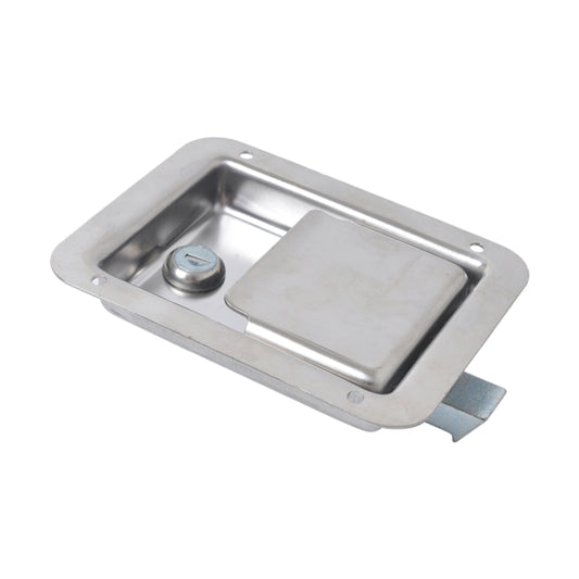 Stainless Steel Tool Box Lock Paddle Latch & Keys for Trailer / Yacht / Truck, A1217