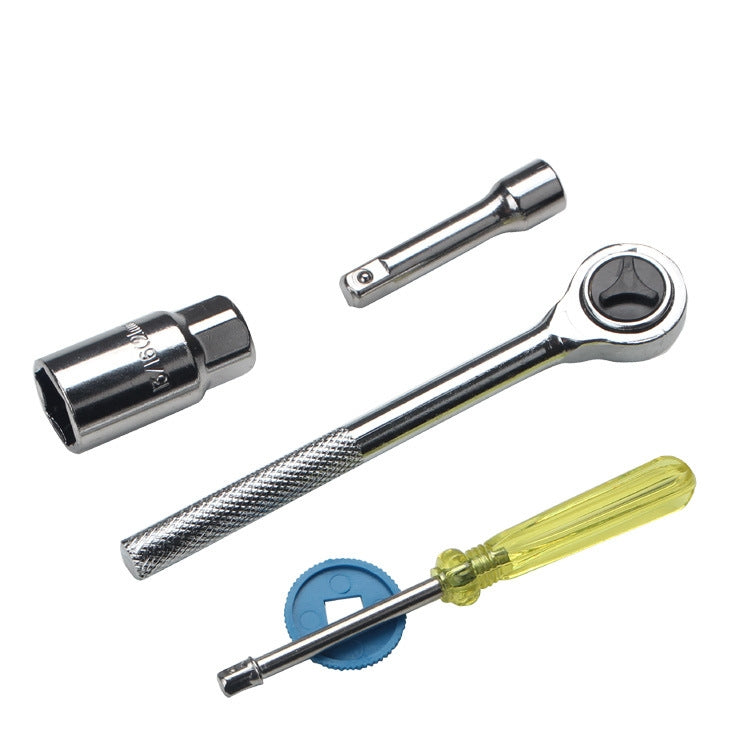 Jeu de clés à douille 40 pièces pour voiture/moto, boîte à outils, 40 en 1