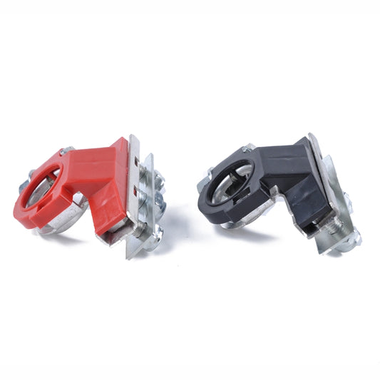 1 Pair Car Automotive Battery Wire Cable Terminals Clamp Connectors Kit, Clamp Connectors