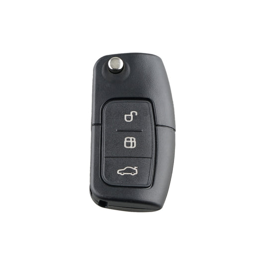 Pour clé de voiture télécommandée intelligente Ford Focus avec puce 63, 40 bits et batterie, fréquence : 433 MHz, pour Ford Focus