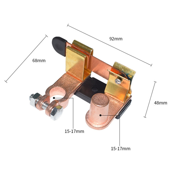 DC12-24V Car Negative Electrode Battery Selector Isolator Disconnect Switch Cut, DC12-24V