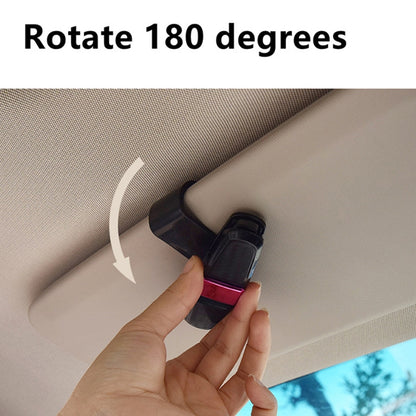 Vehicle Mounted Glasses Clip Car Eyeglass Bill Holder, Blister Package