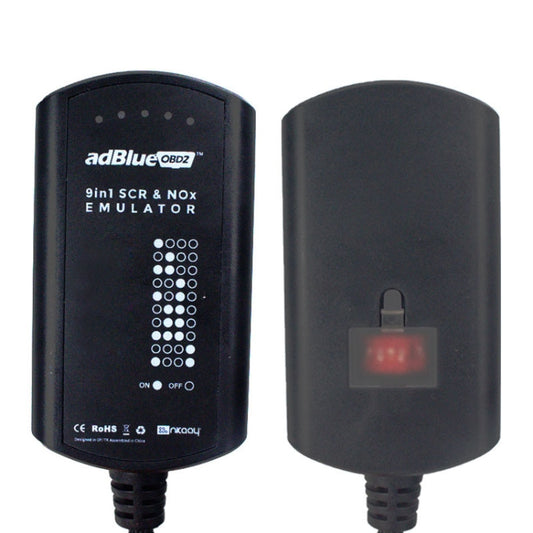 9 in 1 Truck AdBlue Emulation Box AdBlueOBD2 SCR&NOX Box Emulator, 9 in 1