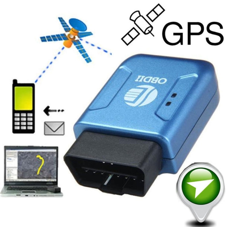 Traceur GPS TK206 2G OBD2 en temps réel GSM Quadri-bande Alarme antivol à vibration, mini traceur GPS pour voiture, TK206 (noir), TK206 (bleu)