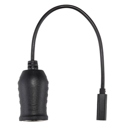 Car 60-100W DC18-20V Multi-functional USB-C / Type-C Connector to Cigarette Lighter, Type-C Connector