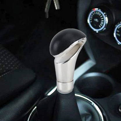Universal Hollow Leather + Metal Car Gear Shift Knob, Gear Shift Knob