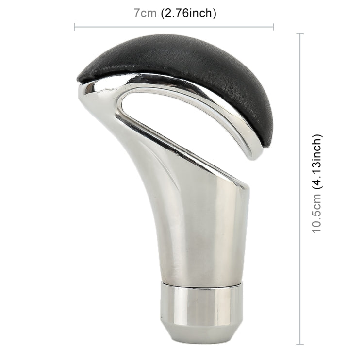 Universal Hollow Leather + Metal Car Gear Shift Knob, Gear Shift Knob