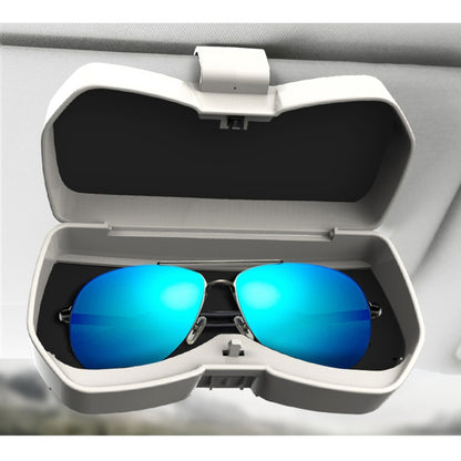 Car Multi-functional Glasses Case Sunglasses Storage Holder with Card Slot, Diamond Style, Diamond Style (Black), Diamond Style (Pink), Diamond Style (Beige), Diamond Style (Transparent)