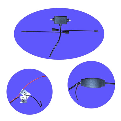 Car Invisible Patch Horn Lightning Protection TV Antenna, TV Antenna