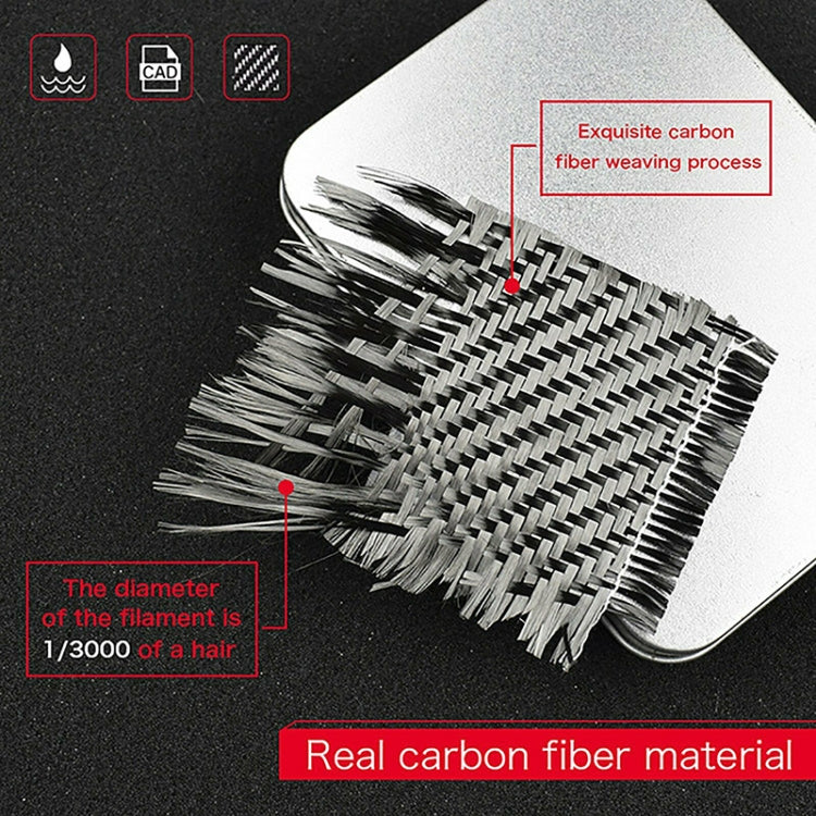2 PCS Car Carbon Fiber Headlight Decorative Sticker for Toyota Eighth Generation Camry 2018-2019, Headlight