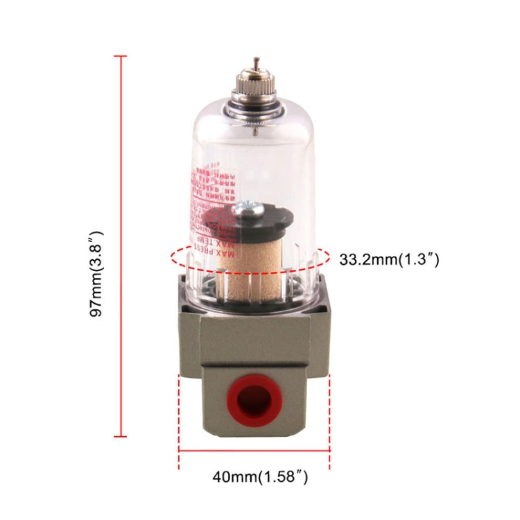 Engine Oil Catch Can Oil Filter Tank Breather Tank Single Cup with Drain Valve for Honda Civic, Single Cup