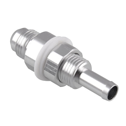 AN6-5/16 Male Flare Bulkhead Hose Barb for Fuel Tank and  Fuel Cell, AN6-5/16