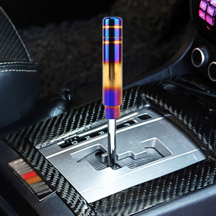 Universal Flame Colorful Long Strip Shape Car Gear Shift Knob Modified Shifter Lever Knob, Length: 18cm, Length: 18cm