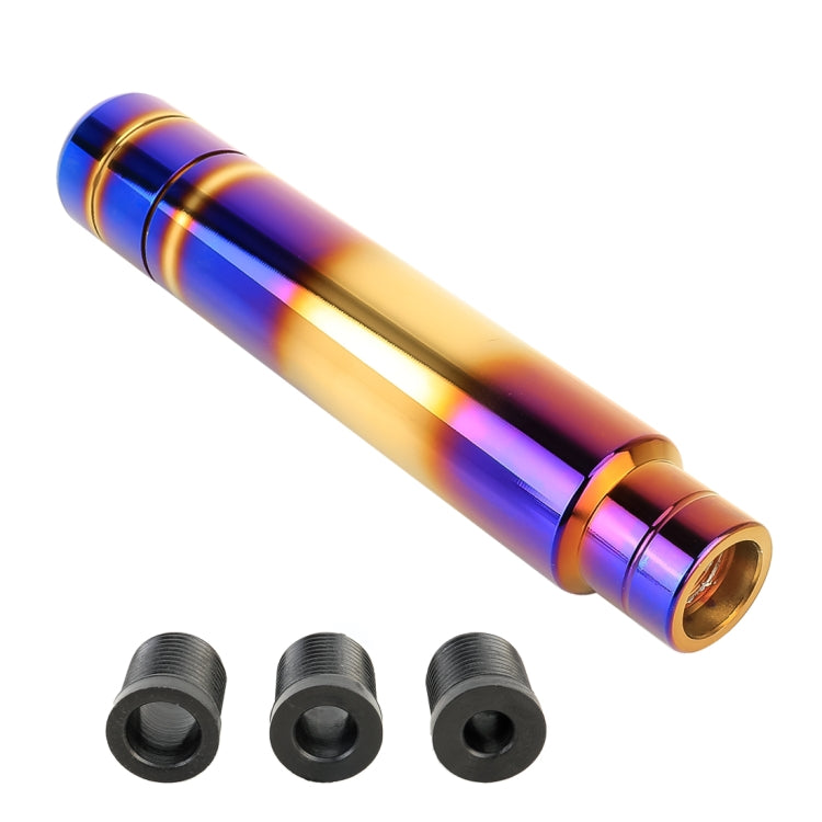 Universal Flame Colorful Long Strip Shape Car Gear Shift Knob Modified Shifter Lever Knob, Length: 18cm, Length: 18cm