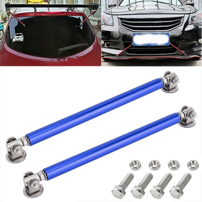 2 PCS Car Modification Adhesive Surrounded Rod Lever Front and Rear Bars Fixed Front Lip Back Shovel, Length: 15cm, 15cm (Silver), 15cm (Red), 15cm (Blue), 15cm (Colour), 15cm (Black)