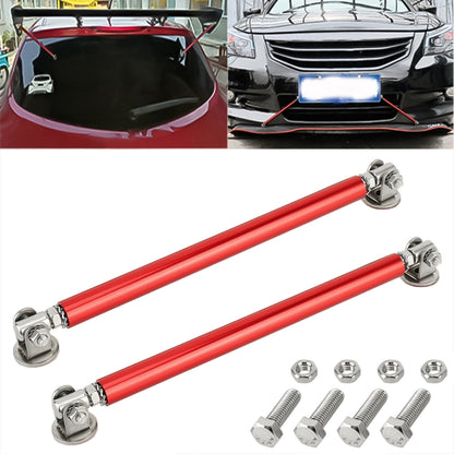 2 PCS Car Modification Adhesive Surrounded Rod Lever Front and Rear Bars Fixed Front Lip Back Shovel, Length: 15cm, 15cm (Silver), 15cm (Red), 15cm (Blue), 15cm (Colour), 15cm (Black)
