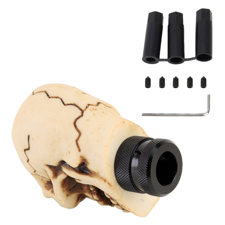 Universal Car Skull Shape Shifter Manual Automatic Gear Shift Knob, Skull Head Shape 16