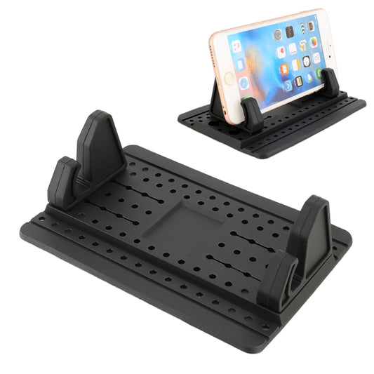 Support de téléphone portable en silicone pur pour tableau de bord de voiture