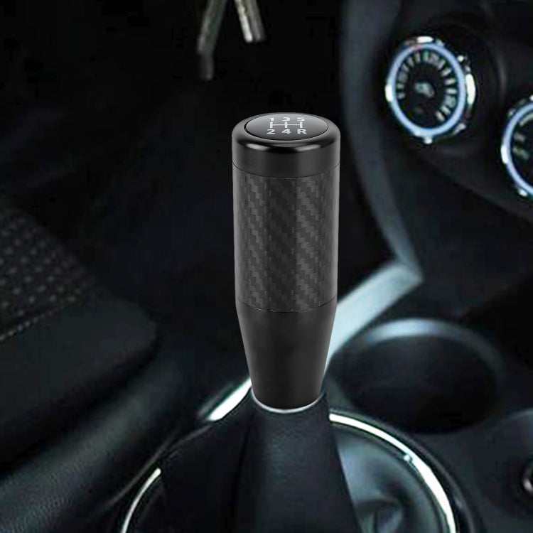 Universal Car Carbon Fiber Pattern Gear Head Gear Shift Knob