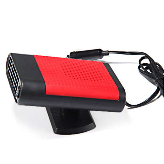 Chauffage de Voiture Ventilateur Chaud Froid Dégivreur de Pare-Brise, DC 24V, Version Ordinaire, DC 24V, Version Ordinaire (Rouge)