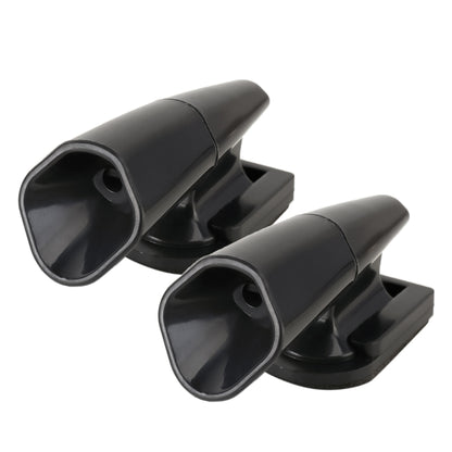 Car ABS Deer Alert Sound Alarm Ultrasonic Wind Power Animal Repeller, Alarm Ultrasonic  (Black), Alarm Ultrasonic (Silver)