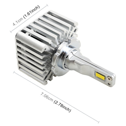 2 PCS DC12V / 35W / 5500K / 4000LM Car ED Headlight Lamps SMD-3570 Lamps for D1S, D1S