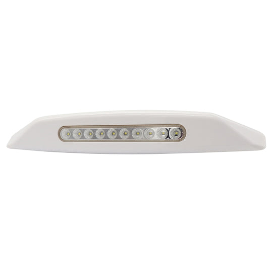 DC 12V 3W 6000K Marine Boat Caravan RV Waterproof LED Spotlights Stair Deck Dome Light Ceiling  Lamp, White Shell