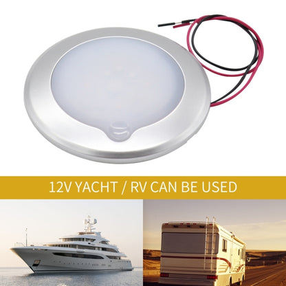 DC 9-30V 4.5W 3000-3300K IP67 Marine RV Dimmable 150mm LED Dome Light Ceiling Lamp, with Touch Control, 150mm LED Dome Light, 150mm LED Dome Light(White Light)