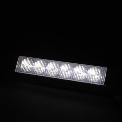 DC 12V 2.6W 6000K IP67 Marine RV Waterproof LED Stair Deck Dome Light Ceiling  Lamp, Aluminum Alloy Base, Aluminum Alloy Base