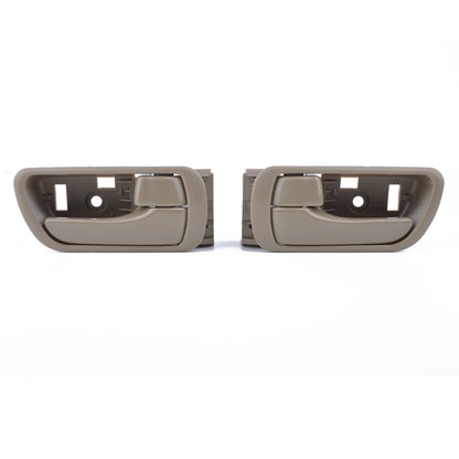 2 PCS Car Right Left Inner Door Handles 69205-33040RH / 69206-33040LH for Toyota Camry 2002-2006, For Toyota Camry 2002-2006, For Toyota Camry 2002-2006 (Beige)