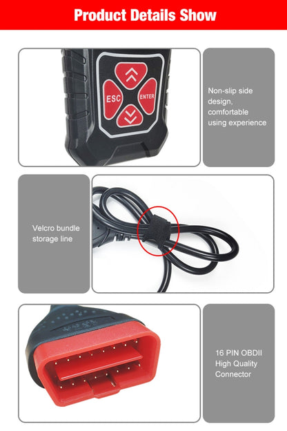 KONNWEI KW310 OBD Car Fault Detector Code Reader ELM327 OBD2 Scanner Diagnostic Tool, KW310