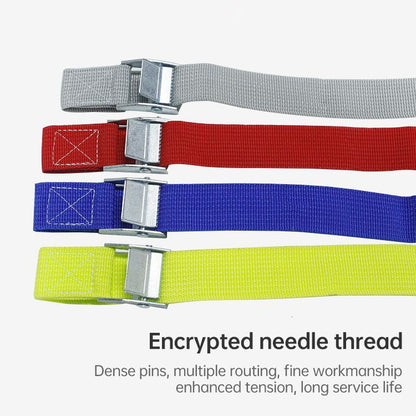 Car Tension Rope Luggage Strap Belt Auto Car Boat Fixed Strap with Alloy Buckle,Random Color Delivery, Size: 25mm x 6m, 6m