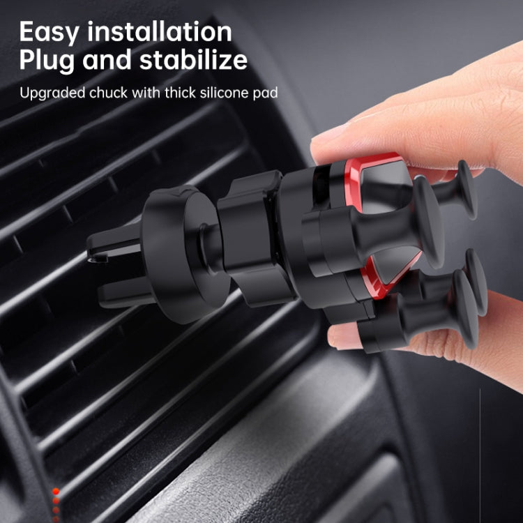 HAMTOD Little One Car Gravity Invisible Telescopic Mobile Phone Mount Holder