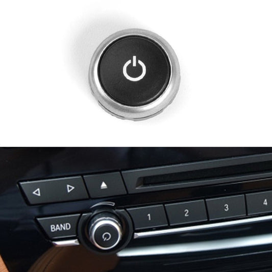 Car Radio Switch Button CD Player Volume Knob 64119350272 for BMW F15, For BMW F15